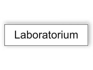 Vitt laboratorietecken